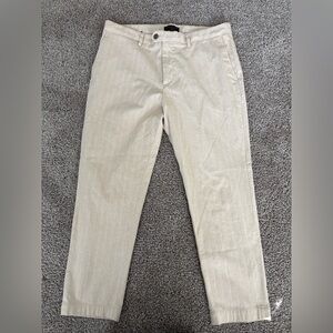 Banana Republic Men's Cream Chinos